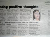 Posting Positive Thoughts, a natural hypnosis.